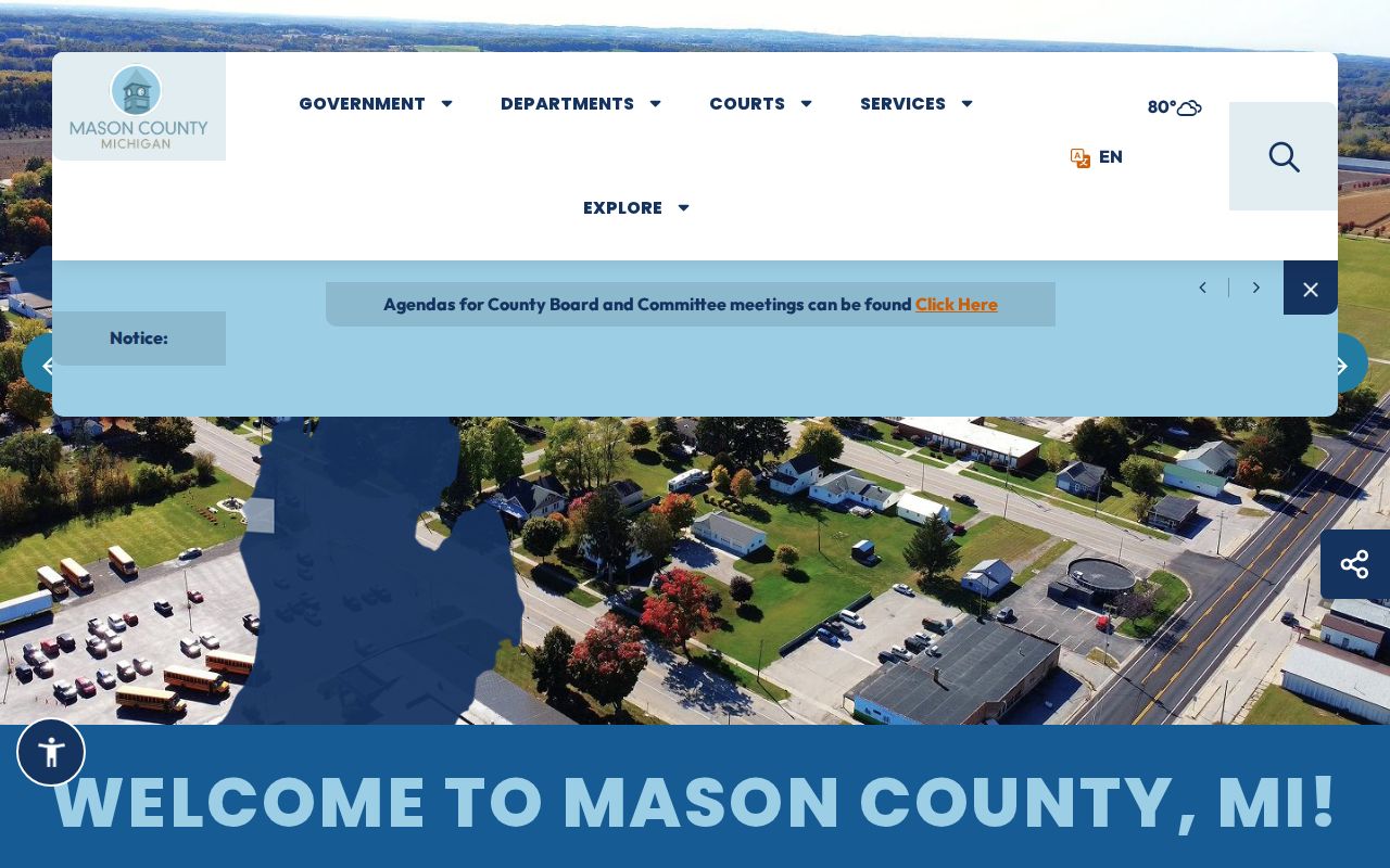 Mason County criminal history office directory